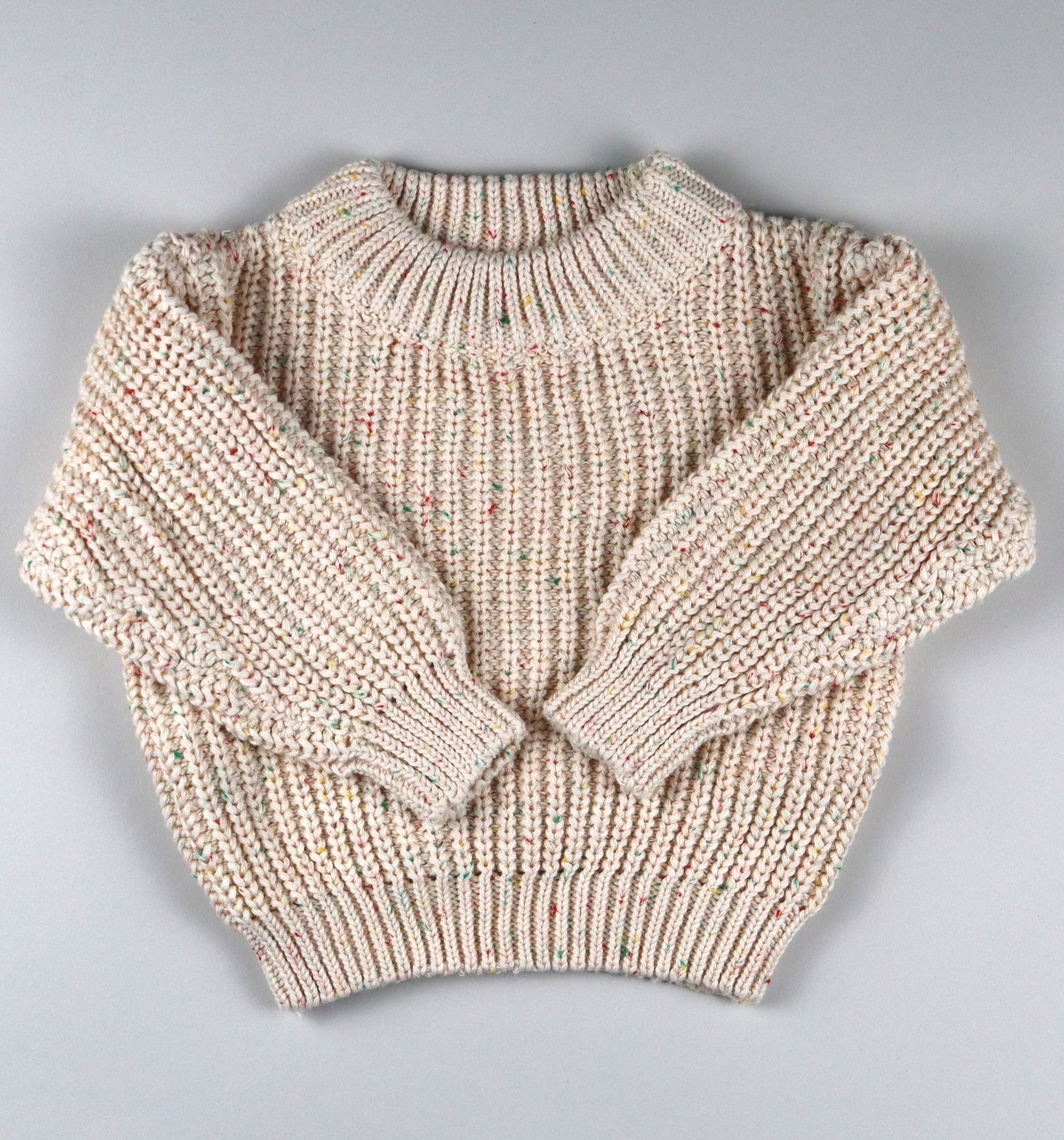 Pullover Speckled | Creme | Bunt Gefleckt