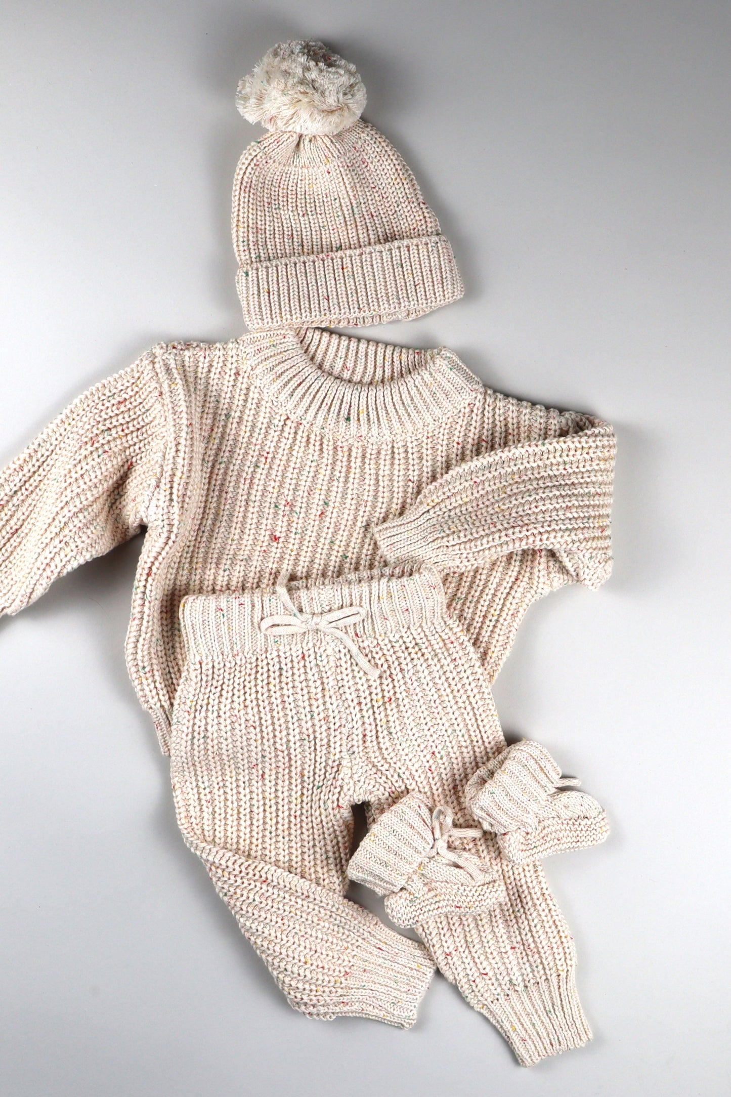 Pullover Speckled | Creme | Bunt Gefleckt