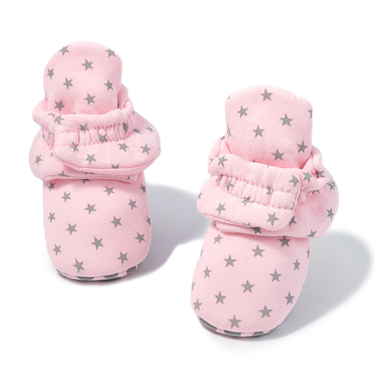 Babyschuh "Better than Socks" | Rosa mit Sternen