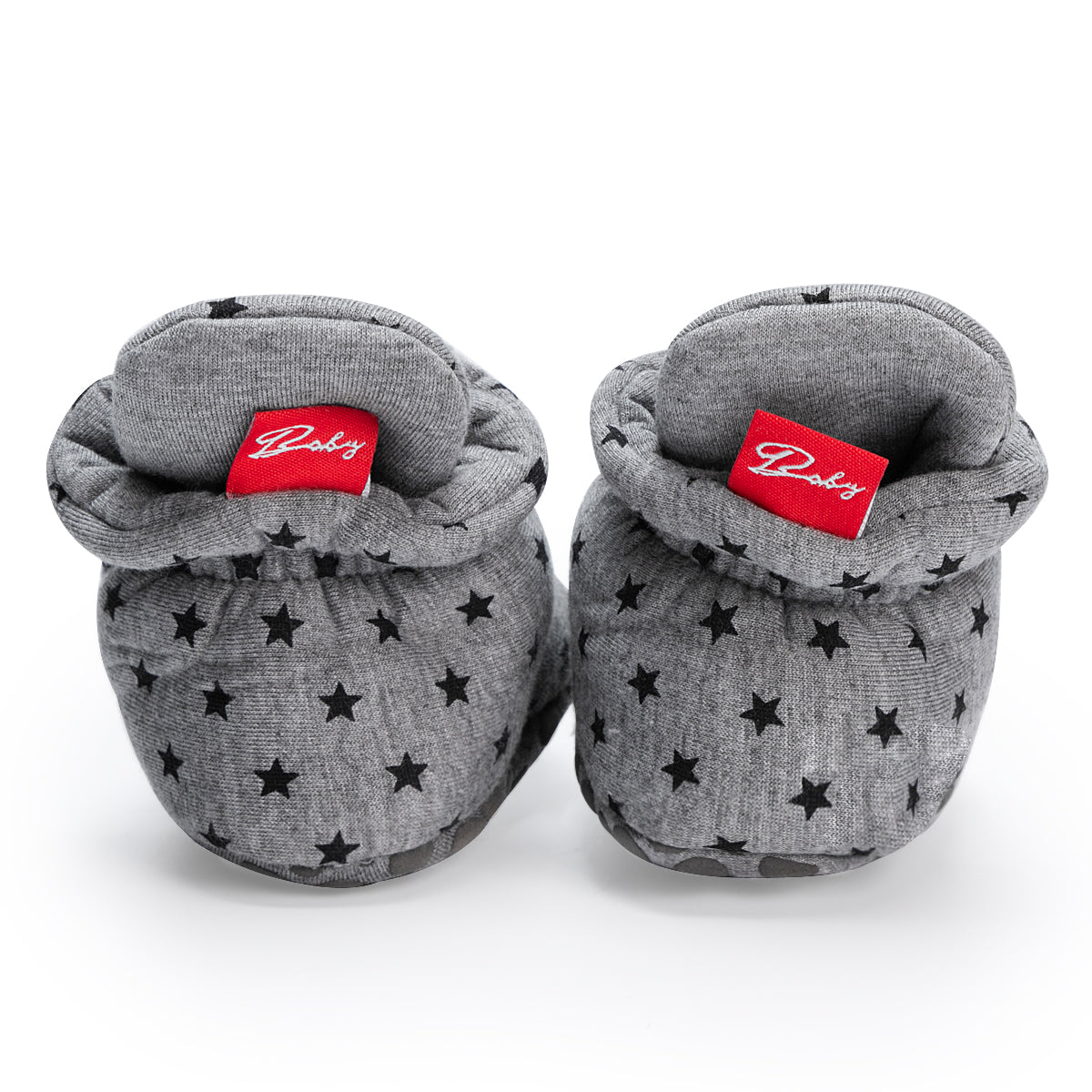 Babyschuh "Better than Socks" | Grau mit Sternen