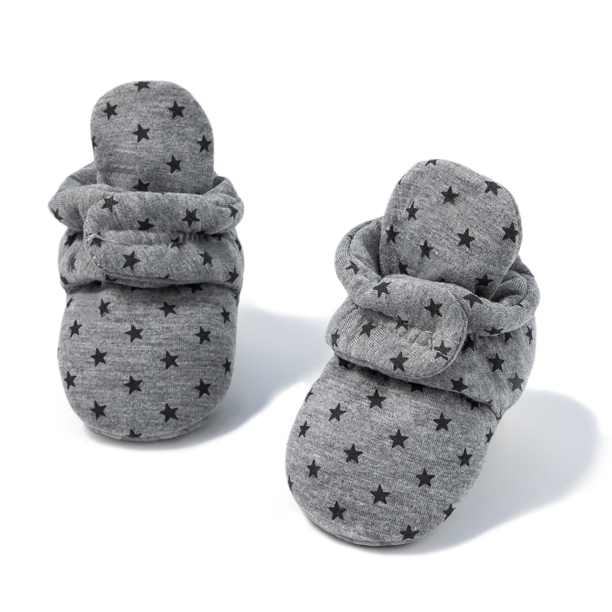 Babyschuh "Better than Socks" | Grau mit Sternen