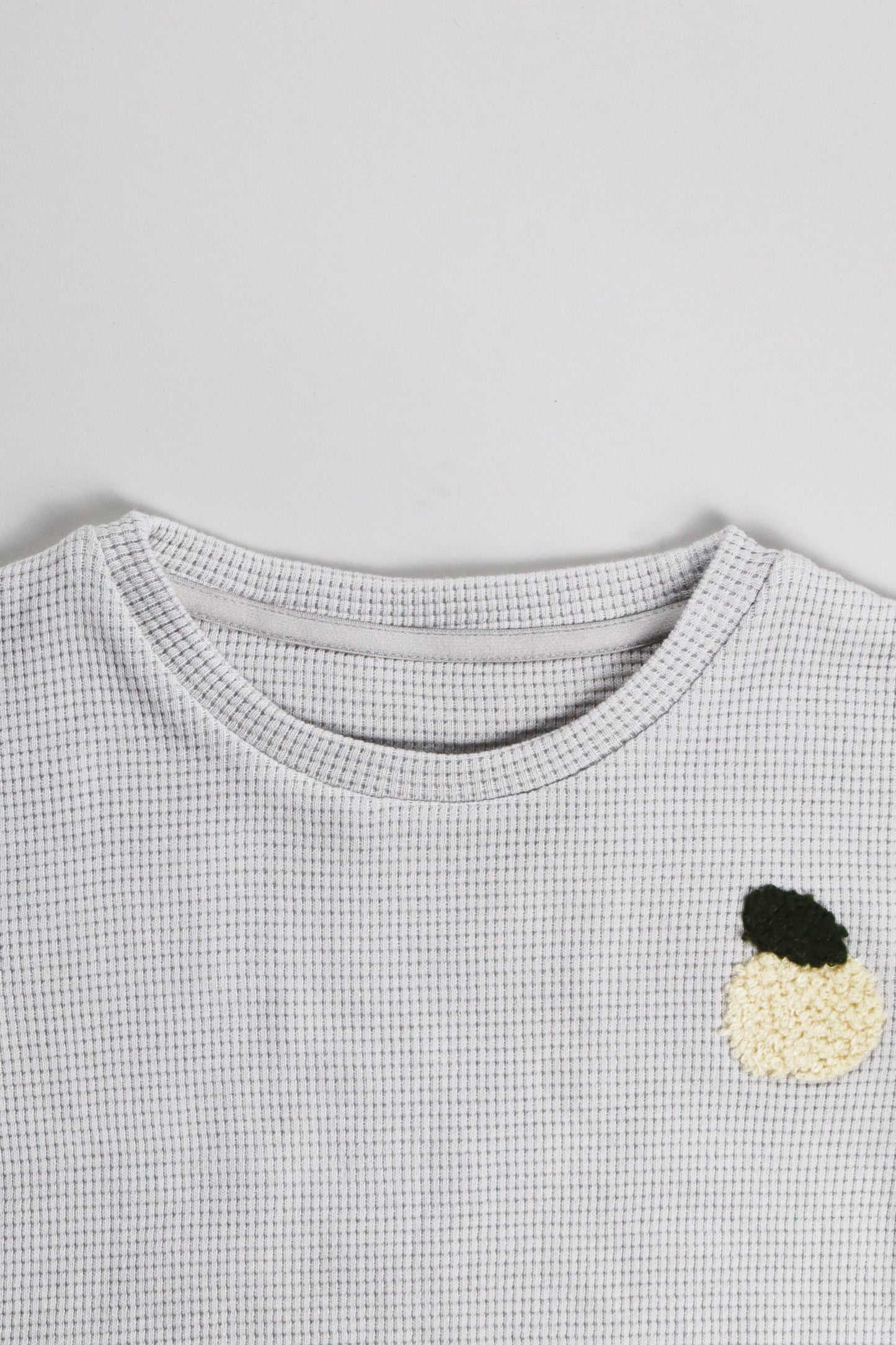 Sweater Apple | Grau