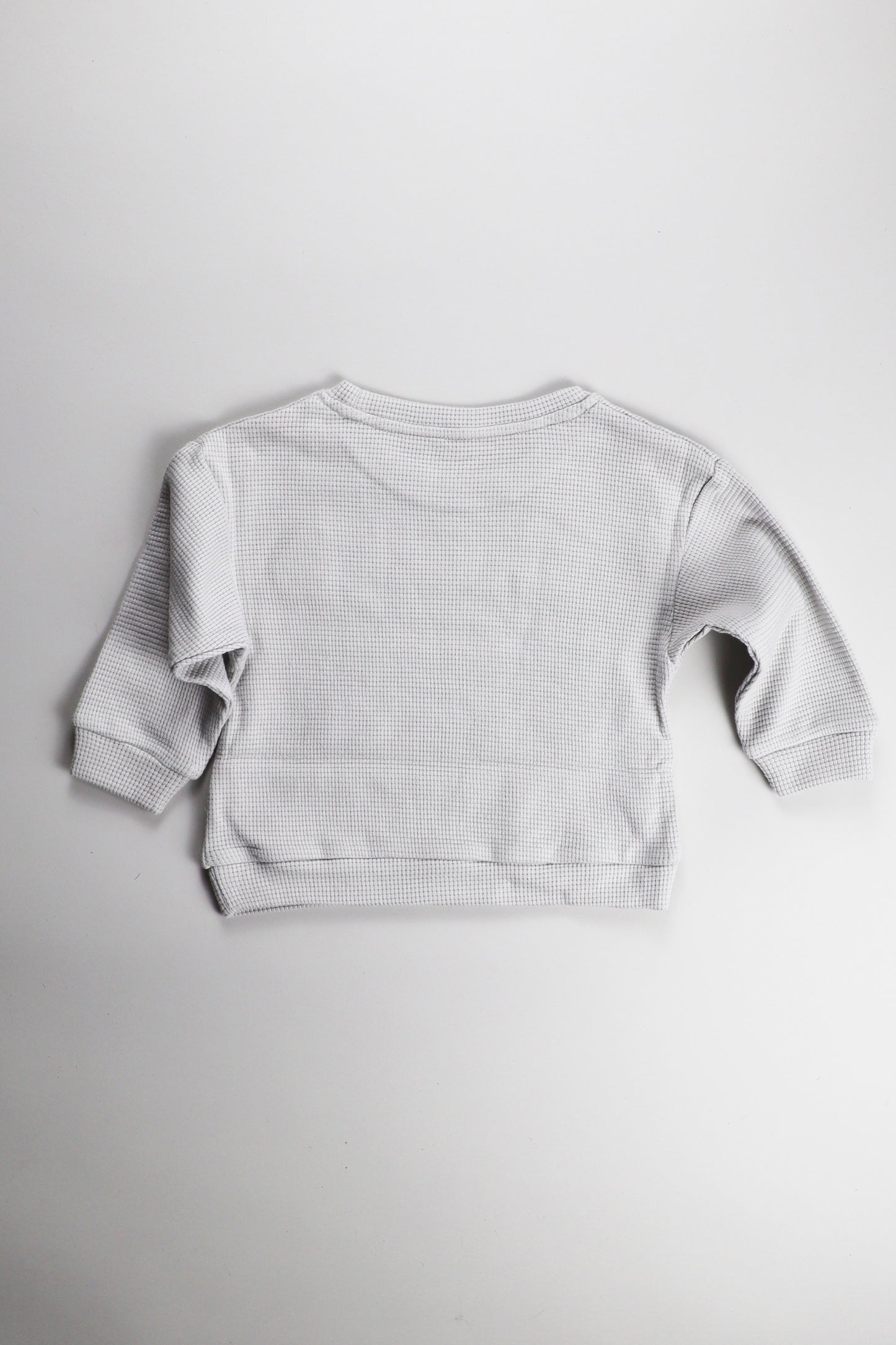 Sweater Apple | Grau