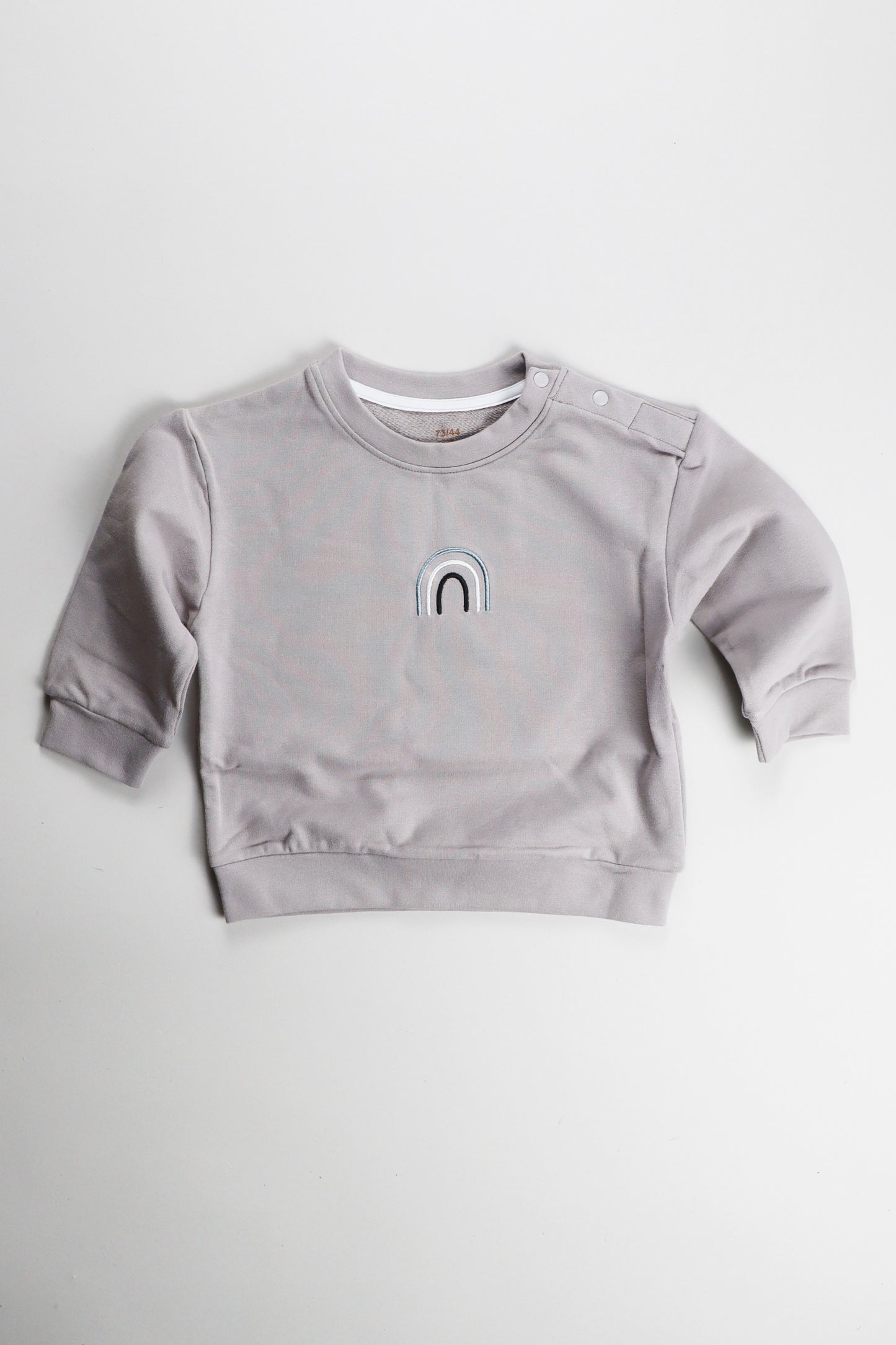 Sweater Little Rainbow | Grau